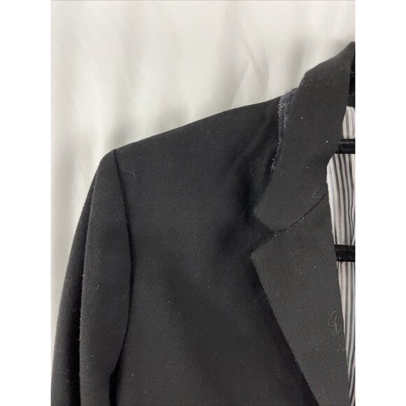 J. Crew Black Schoolboy Blazer Women's Size 8 Preppy Academia College - Picture 5 of 15